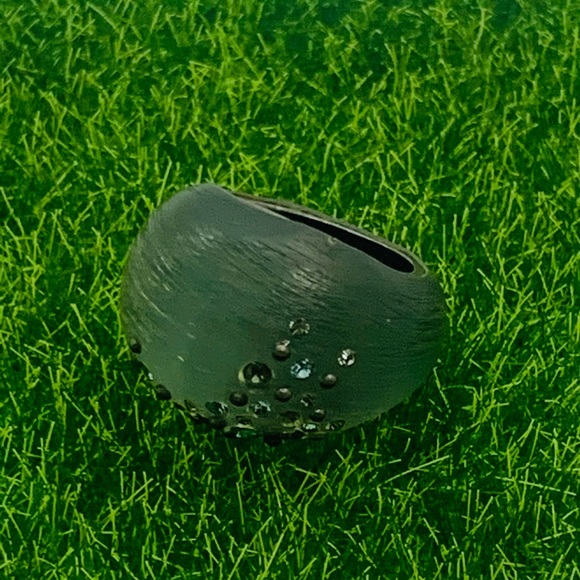 Blue Glass gemstone ring - Picture 5 of 6